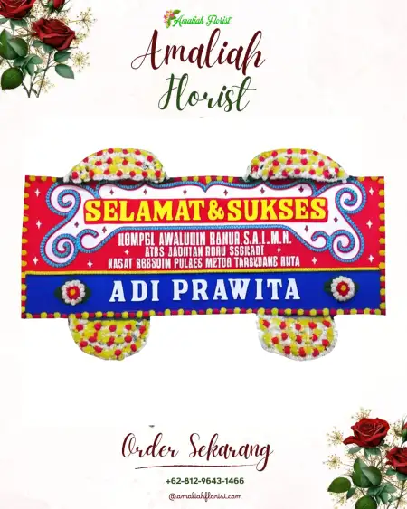 Papan Bunga Ucapan Selamat Rajapolah